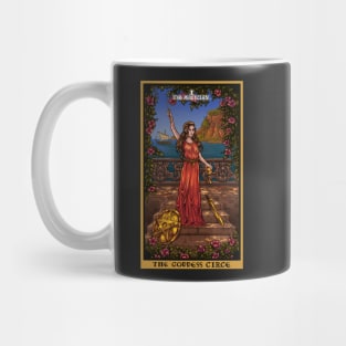 The Goddess Circe The Magician Tarot Card Mug